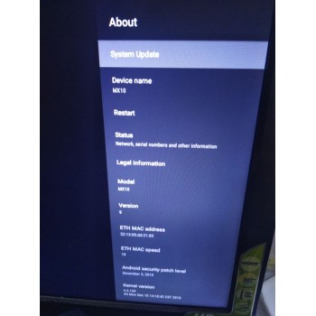 MX 10 TV BOX Android  9.0 mx10 4GB DDR4 32GB/64GB RK3328 Quad Core KD18.0 4K 2.4GHz WIFI USB 3.0