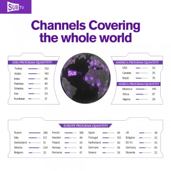 Europe QHDTV IUDTV SUBTV 1 year IPTV Subscription Code 3500 Channels Germany French Spanish Italy Arabic IPTV Smart Media Player