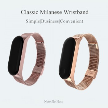 Mi Band 3 Wrist Strap Metal Screwless Stainless Steel For Xiaomi Mi Band 3 Strap Bracelet Miband 3 Wristbands Pulseira Miband3