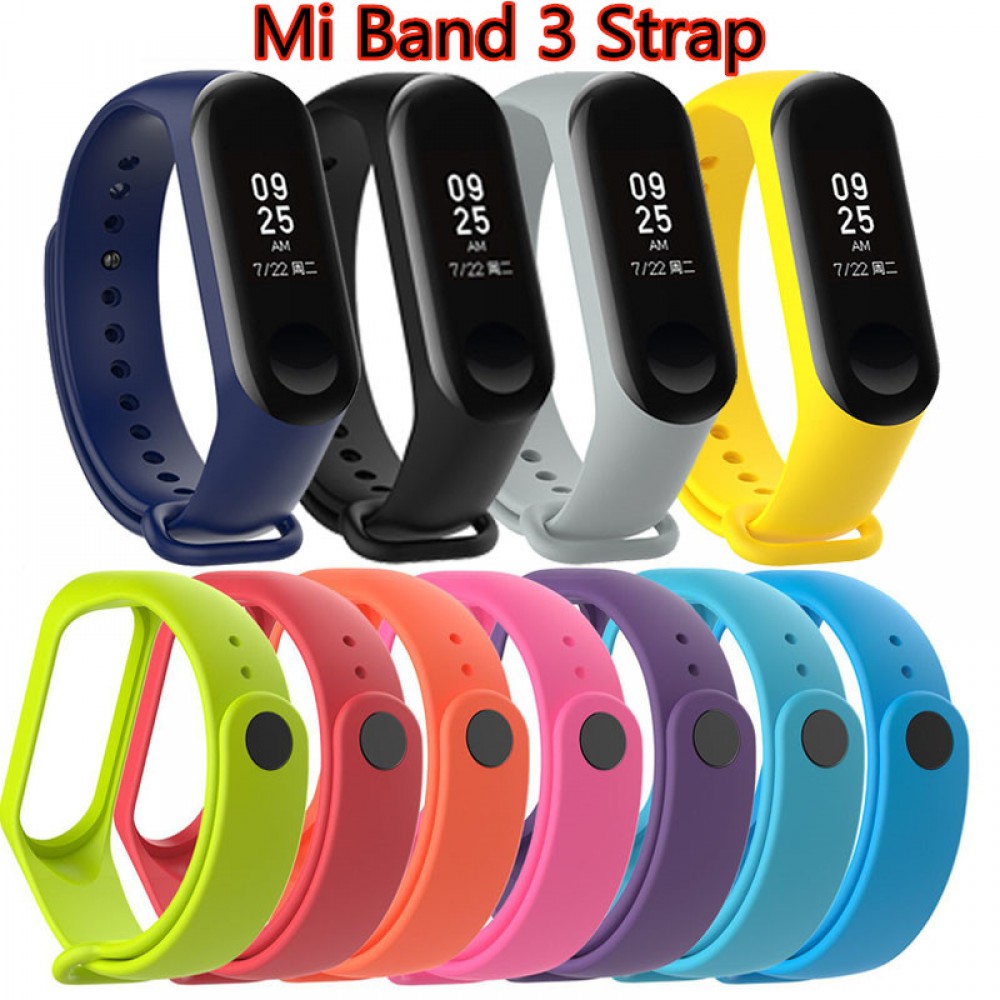 Bracelet for Xiaomi Mi Band 3 Sport Strap watch Silicone wrist strap For xiaomi mi band 3 accessories bracelet Miband 3 Strap