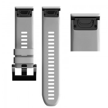 Fivstr NEW Silicone 26mm 22mm Quick Release Watchband Wriststrap for Garmin Fenix 5X 5 plus S60 Watch Easyfit Watch Wrist Band