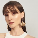 Lets Make Simple Fashion Geometric Tie Drop Earrings For Women Earrings Personalized Jewelry Handmade Woman Threader Earrings