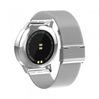 VESTMADRA Q8 OLED Color Screen Smart Watch Fashion Electronic Men Women Waterproof Heart Rate Monitor Fitness Tracker Smartwatch