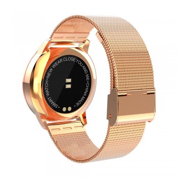 VESTMADRA Q8 OLED Color Screen Smart Watch Fashion Electronic Men Women Waterproof Heart Rate Monitor Fitness Tracker Smartwatch