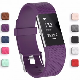 Best price Wristband Wrist Strap Smart Watch Band Strap Soft Watchband Replacement Smartwatch Band For Fitbit Charge 2