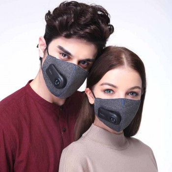 in Stock Xiaomi Purely Anti-Pollution Air Mask with PM2.5 550mAh Battreies Rechargeable Filter with Fan for Sport For Man Women