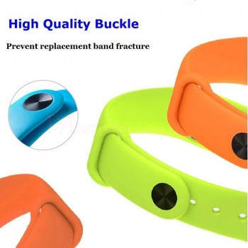 FANGTUOSI mi band 2 Silicone strap smart Band Accessories wrist Strap For Xiaomi Mi Band 2 Fitness Colorful Bracelet Wristband