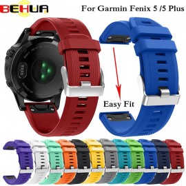22mm Watch band for Garmin Fenix 5 5 plus Smart GPS Wrist Band with Quick Release fit Watch Strap Sport Soft Silicone Watchband