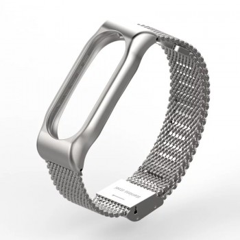 Original Mijobs Metal Strap For Xiaomi Mi Band 2 Strap Stainless Steel Bracelet Wristbands Replace Accessories For Mi Band 2
