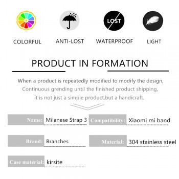 Mi band 3 Strap Metal for Xiaomi Mi Band 3 Bracelet Screwless Xiaomi Mi Band 3 Bracelet Correa Xiomi MiBand 3 Wrist Band Steel