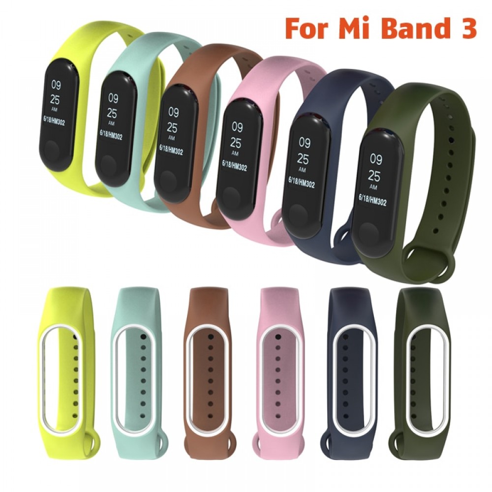 Bracelet for Xiaomi Mi Band 3 Sport Strap watch Silicone wrist strap For xiaomi mi band 3 accessories bracelet Miband3 Strap