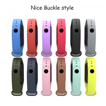 Bracelet for Xiaomi Mi Band 3 Sport Strap watch Silicone wrist strap For xiaomi mi band 3 accessories bracelet Miband3 Strap