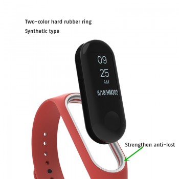 Bracelet for Xiaomi Mi Band 3 Sport Strap watch Silicone wrist strap For xiaomi mi band 3 accessories bracelet Miband3 Strap