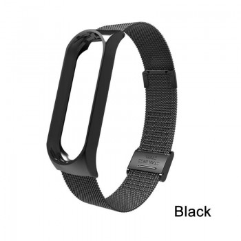 New Greentiger Steel Strap For Xiaomi Smart Bracelet stainless steel replacement Strap For Mi band 3  Xiaomi Smart Wristband