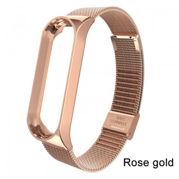 New Greentiger Steel Strap For Xiaomi Smart Bracelet stainless steel replacement Strap For Mi band 3  Xiaomi Smart Wristband