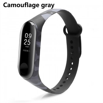 BOORUI Miband 3 Strap Mi band 3 Accessories Replacement silicone varied wrist strap for xiaomi mi 3 smart bracelets