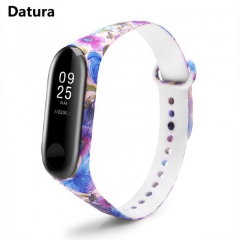 BOORUI Miband 3 Strap Mi band 3 Accessories Replacement silicone varied wrist strap for xiaomi mi 3 smart bracelets