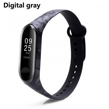 BOORUI Miband 3 Strap Mi band 3 Accessories Replacement silicone varied wrist strap for xiaomi mi 3 smart bracelets