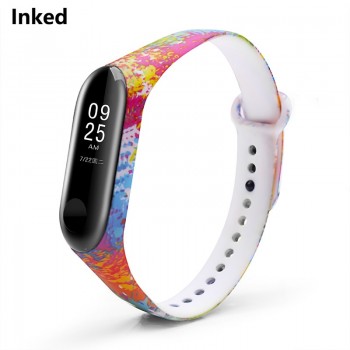 BOORUI Miband 3 Strap Mi band 3 Accessories Replacement silicone varied wrist strap for xiaomi mi 3 smart bracelets