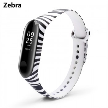 BOORUI Miband 3 Strap Mi band 3 Accessories Replacement silicone varied wrist strap for xiaomi mi 3 smart bracelets