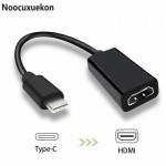 USB Type C to HDMI Adapter, USB 3.1 (USB-C) to HDMI Adapter Male to Female Converter for MacBook2016/Huawei Matebook/Smasung S8