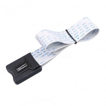kebidu Mini 25 48 62CM TF to micro SD card Flex Extension cable Extender Adapter reader for car GPS mobile