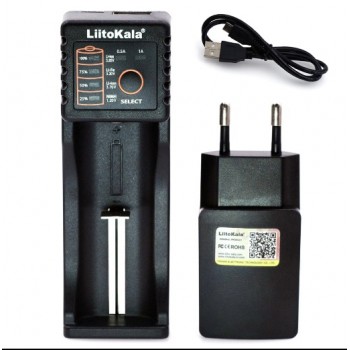 Liitokala Lii402 Lii202 Lii100 LiiS1 18650 Charger 1.2V 3.7V 3.2V AA/AAA 26650 NiMH li-ion battery Smart Charger 5V 2A EU Plug