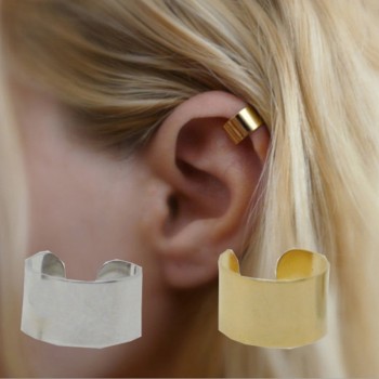 New European And American Simple Personality Pierced Ear Cuffs Ear Earrings Jewelry Punk Rock Ear Clip