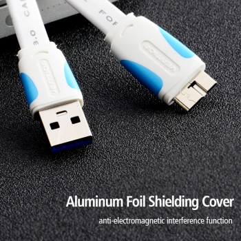 Vention Super Speed USB 3.0 Cable to Micro-B Cable Data Transfer Cable Fast Charger Cable For Hard Drive Galaxy Note 3 Galaxy S5
