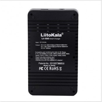 LiitoKala  lii-500 LCD 3.7V 1.2V 18650 26650 16340 14500 10440 18500 Battery Charger ,100% original LiitoKala factory lii500