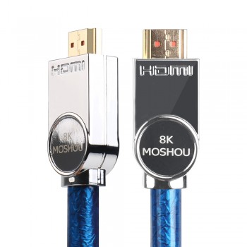 MOSHOU Real HDMI 2.1 Cable Ultra-HD (UHD) 8K HDMI 2.1 Cable 48Gbs with Audio amp; Ethernet HDMI Cord 1M 2M 5M 10M 15M 20M HDR 4:4:4