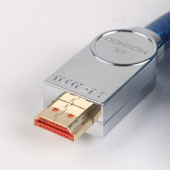 MOSHOU Real HDMI 2.1 Cable Ultra-HD (UHD) 8K HDMI 2.1 Cable 48Gbs with Audio amp; Ethernet HDMI Cord 1M 2M 5M 10M 15M 20M HDR 4:4:4