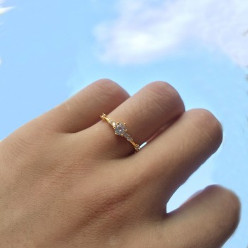 Stylish Fashion Women Ring Finger Jewelry Rose Gold /Sliver /Gold Color Rhinestone Crystal  Rings 4/5/6/7/8/9/10/11 Size