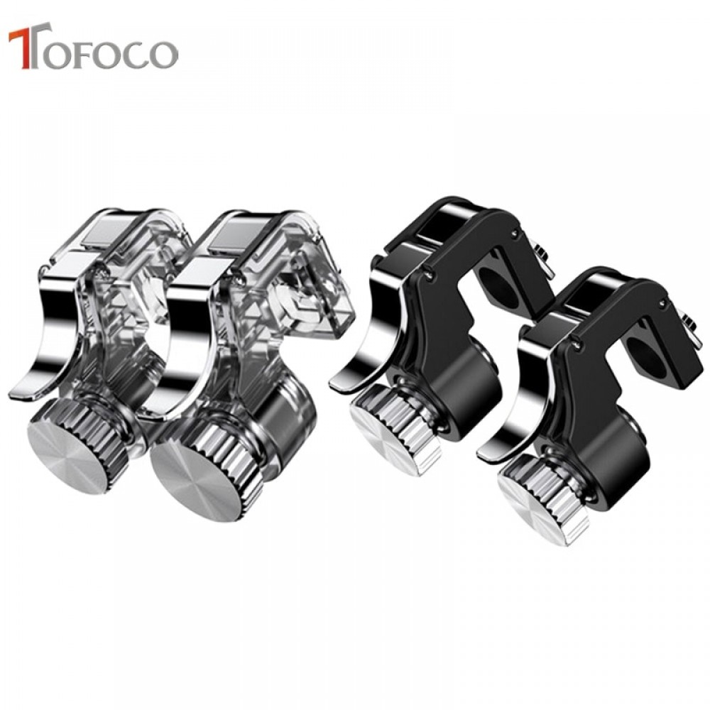 Metal Smart Phone Mobile Gaming Trigger for PUBG Mobile Gamepad Fire Button Aim Key L1R1 Shooter Pubg Controller
