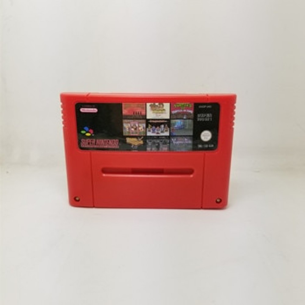 Super 100 in 1 EUR Version Game Cartridge ActRaiser 2 Axelay Castlevania Vampires kiss Hagane Goof Troop Mega Man X Soccer