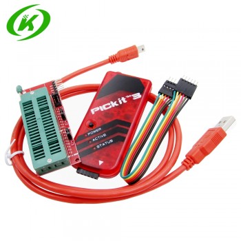 1set PICKIT3 Programmer + PIC ICD2 PICKit 2 PICKIT 3 Programming Adapter Universal Programmer Seat