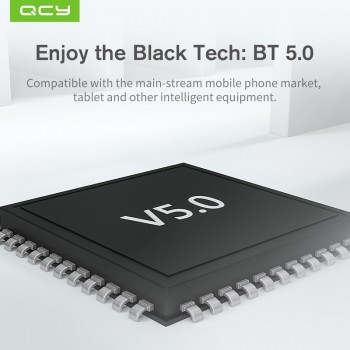 2018 QCY MINI2 Bluetooth Earphone with Mic Wireless Headphone Music Business Earbud Noise Cancelling for Iphone Android