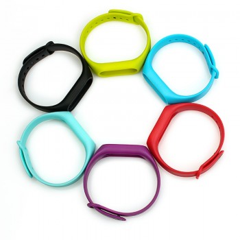 BOORUI Smart Accessories Miband 2 Strap replace for xiaomi mi band 2 sports silicone wrist strap bracelet with varied colors