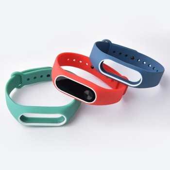 Rovtop Fashion Bracelets For Xiaomi Mi Band 2 Sport Watch Strap Silicone Wrist Strap For Xiaomi MiBand2 Bracelet Wriststrap Z2