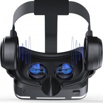 Shinecon 6.0 Casque VR Virtual Reality Glasses 3 D 3d Goggles Headset Helmet For Smartphone Smart Phone Google Cardboard Stereo
