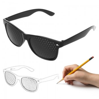 Vision Care Wearable Corrective Glasses Improver Stenopeic Pin Hole Glasses Anti-fatigue PC Screen Laptop Eye Protection