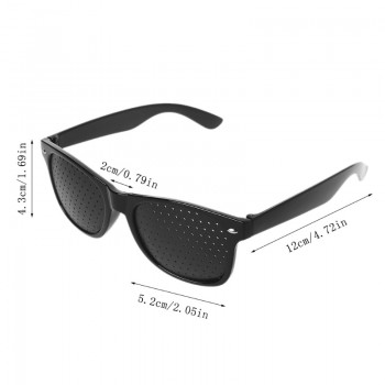 Vision Care Wearable Corrective Glasses Improver Stenopeic Pin Hole Glasses Anti-fatigue PC Screen Laptop Eye Protection
