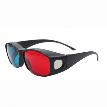 2PCS Red-blue / Cyan Anaglyph Simple Style 3d Glasses 3d Movie Game-extra Upgrade Style