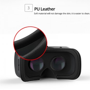 Shinecon 6.0 Casque VR Virtual Reality Glasses 3 D 3d Goggles Headset Helmet For Smartphone Smart Phone Google Cardboard Len