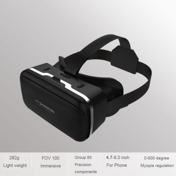 Shinecon 6.0 Casque VR Virtual Reality Glasses 3 D 3d Goggles Headset Helmet For Smartphone Smart Phone Google Cardboard Len