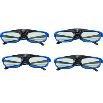 Active Shutter 96-144HZ Rechargeable 3D Glasses For BenQ Acer X118H P1502 X1123H H6517ABD H6510BD Optoma JmGo V8 XGIMI Projector
