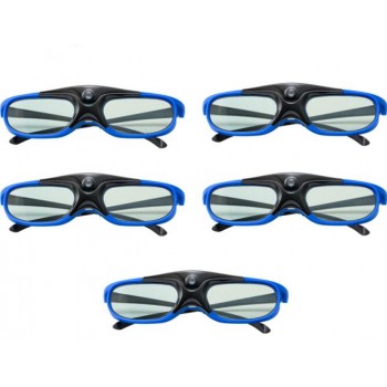 Active Shutter 96-144HZ Rechargeable 3D Glasses For BenQ Acer X118H P1502 X1123H H6517ABD H6510BD Optoma JmGo V8 XGIMI Projector