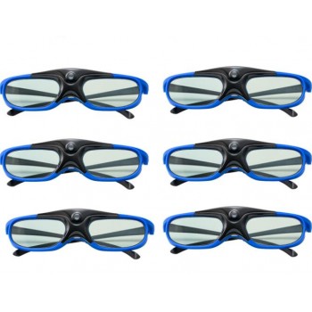 Active Shutter 96-144HZ Rechargeable 3D Glasses For BenQ Acer X118H P1502 X1123H H6517ABD H6510BD Optoma JmGo V8 XGIMI Projector