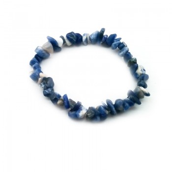 SEDmart 7 Chakra Healing Natural Stone Crystals Chips  Tourmaline Strand Bead  Bracelets For Women Fashion Party Jewelry