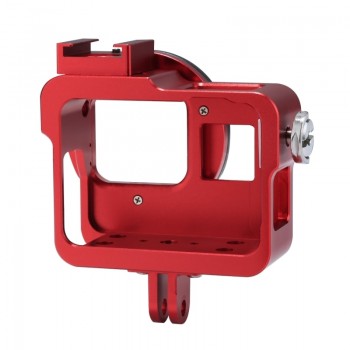 PULUZ Housing Shell For GoPro HERO 7 Black 6/5 Hard Protective Cage+52mm UV Lens 8*6*4.6cm Case For Go Pro Hero5 2018